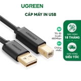 Cáp máy in USB 2.0 dài 5m Ugreen 10352 cao cấp
