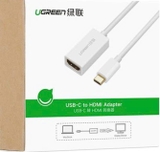 Cáp chuyển đổi USB-C to HDMI chính hãng Ugreen 40273 hỗ trợ 4k*2K cao cấp