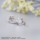 EB001 Khuyên tai vàng thiết kế Lucy Jewelry