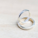 Nhẫn đôi nhẫn cặp bạc Lucy - ND111