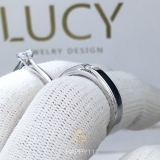 HAPPY111 Nhẫn cưới thiết kế, nhẫn cưới đẹp, nhẫn cưới cao cấp, nhẫn cưới kim cương - Lucy Jewelry