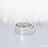 Nhẫn đôi nhẫn cặp trái tim đẹp bạc LUCY - ND113