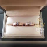 HAPPY118 Nhẫn cưới thiết kế, nhẫn cưới cao cấp, nhẫn cưới kim cương 4.0mm 3.6mm 3.5mm - Lucy Jewelry