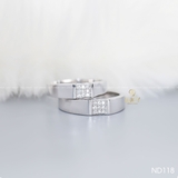 Nhẫn đôi nhẫn cặp bạc Lucy - ND118
