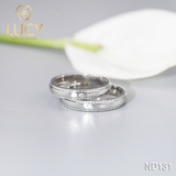 Nhẫn đôi nhẫn cặp bạc Lucy - ND131