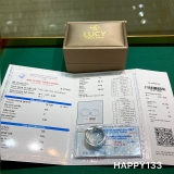 HAPPY133 Nhẫn cưới đẹp vàng tây, vàng trắng, vàng hồng 10k 14k 18k, Bạch Kim Platinum PT900 đính CZ, Moissanite, Kim cương - Lucy Jewelry