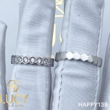 HAPPY139 Nhẫn cưới thiết kế, Nhẫn cưới cao cấp, Nhẫn cưới kim cương - Lucy Jewelry
