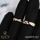HAPPY147 - Nhẫn cưới thiết kế, nhẫn cưới cao cấp- Lucy Jewelry