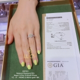 EM153 - Nhẫn cầu hôn, heart cut, 1.0 carat - Lucy Jewelry