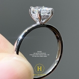 EM193 - Nhẫn cầu hôn, princess cut, 0.8 carat - Lucy Jewelry