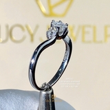 EM202 - Nhẫn cầu hôn, round cut, 4.5mm - Lucy Jewelry