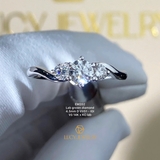 EM202 - Nhẫn cầu hôn, round cut, 4.5mm - Lucy Jewelry