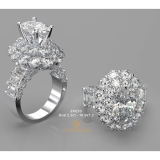 EM210 - Nhẫn cầu hôn, oval cut, 2.3 carat - Lucy Jewelry