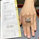 EM213 - Nhẫn cầu hôn, round cut, 7.2mm - Lucy Jewelry