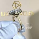 EM220 - Nhẫn cầu hôn, oval cut, 9.64 carat - Lucy Jewelry