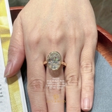 EM220 - Nhẫn cầu hôn, oval cut, 9.64 carat - Lucy Jewelry