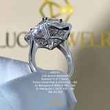 EM221 - Nhẫn cầu hôn, radiant cut, 4.2 carat - Lucy Jewelry