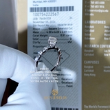 EM233 - Nhẫn cầu hôn, asscher cut, 0.5 carat - Lucy Jewelry