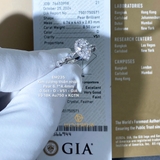 EM235 - Nhẫn cầu hôn, pear cut, 0.5 carat - Lucy Jewelry