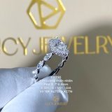 EM235 - Nhẫn cầu hôn, pear cut, 0.5 carat - Lucy Jewelry