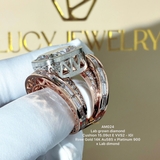 AM024 - Nhẫn nam, cushion cut, 15 carat - Lucy Jewelry