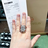 AM024 - Nhẫn nam, cushion cut, 15 carat - Lucy Jewelry