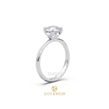 EM241 - Nhẫn cầu hôn, round cut, 7.2mm - Lucy Jewelry