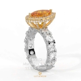 EM242 - Nhẫn cầu hôn, marquise cut, 1.2 carat - Lucy Jewelry