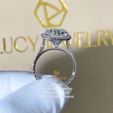 EM245 - Nhẫn cầu hôn, round cut, 11mm - Lucy Jewelry