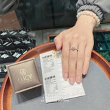 EM251 - Nhẫn cầu hôn, round cut, 5.4mm - Lucy Jewelry