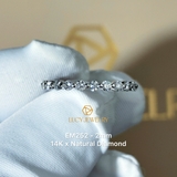 EM252 - Nhẫn full đá 2.0mm, nhẫn nữ thiết kế - Lucy Jewelry
