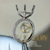 EM260A - Nhẫn cầu hôn, radiant cut, 4.0 carat - Lucy Jewelry