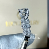 EM263 - Nhẫn cầu hôn, round cut, 9.0mm - Lucy Jewelry