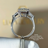 EM266 - Nhẫn cầu hôn, radiant cut, 4.0 carat - Lucy Jewelry