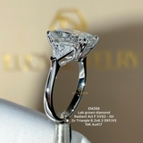 EM266 - Nhẫn cầu hôn, radiant cut, 4.0 carat - Lucy Jewelry