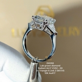 EM266 - Nhẫn cầu hôn, radiant cut, 4.0 carat - Lucy Jewelry