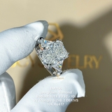 EM266 - Nhẫn cầu hôn, radiant cut, 4.0 carat - Lucy Jewelry