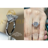 EM266 - Nhẫn cầu hôn, radiant cut, 4.0 carat - Lucy Jewelry