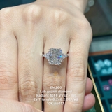 EM266 - Nhẫn cầu hôn, radiant cut, 4.0 carat - Lucy Jewelry
