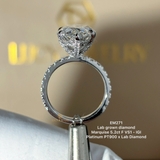 EM271 - Nhẫn cầu hôn, marquise cut, 5.2 carat - Lucy Jewelry