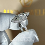 EM271 - Nhẫn cầu hôn, marquise cut, 5.2 carat - Lucy Jewelry