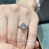 EM287 - Nhẫn cầu hôn, oval cut, 1.5 carat - Lucy Jewelry