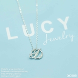 Dây chuyền chữ cái bạc Lucy - DC505