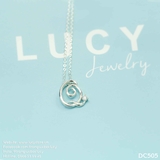 Dây chuyền chữ cái bạc Lucy - DC505