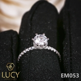 EM053 Nhẫn nữ vàng, nhẫn ổ kim, nhẫn nữ thiết kế, nhẫn cầu hôn, nhẫn đính hôn - Lucy Jewelry