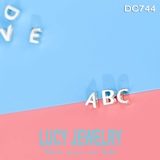 Dây chuyền chữ cái bạc Lucy - DC744