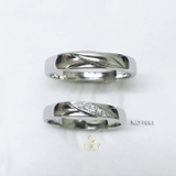 NCPT081 Nhẫn cưới bạch kim cao cấp Platinum 90% PT900 - Lucy Jewelry
