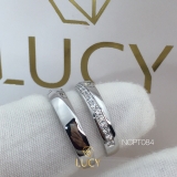 NCPT084 Nhẫn cưới bạch kim cao cấp Platinum 90% PT900 - Lucy Jewelry