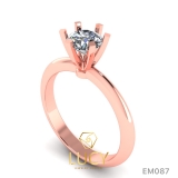EM087 Nhẫn cầu hôn, nhẫn đính hôn, nhẫn kim cương 5.4mm 5.5mm, nhẫn nữ thiết kế đẹp - Lucy Jewelry