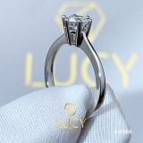 EM089 Nhẫn cầu hôn, nhẫn đính hôn, nhẫn kim cương 5mm, nhẫn nữ thiết kế đẹp - Lucy Jewelry